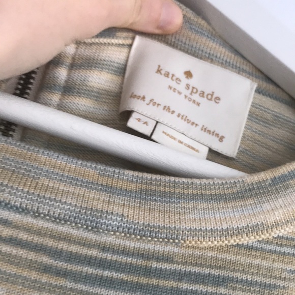 KATE SPADE knit latticework waist dress - Picture 4 of 6